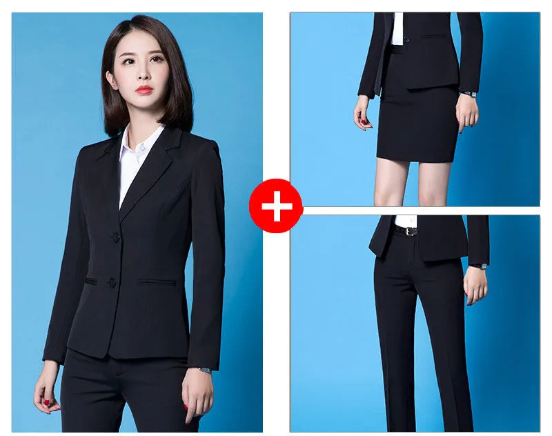Fashion Hotel Front Desk Work Clothes