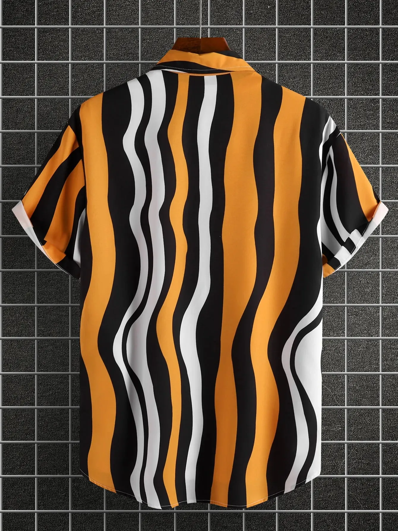 FashionFire Herrenhemd - Hawaiianisches Digitaldruck-Hemd für lässigen Stil