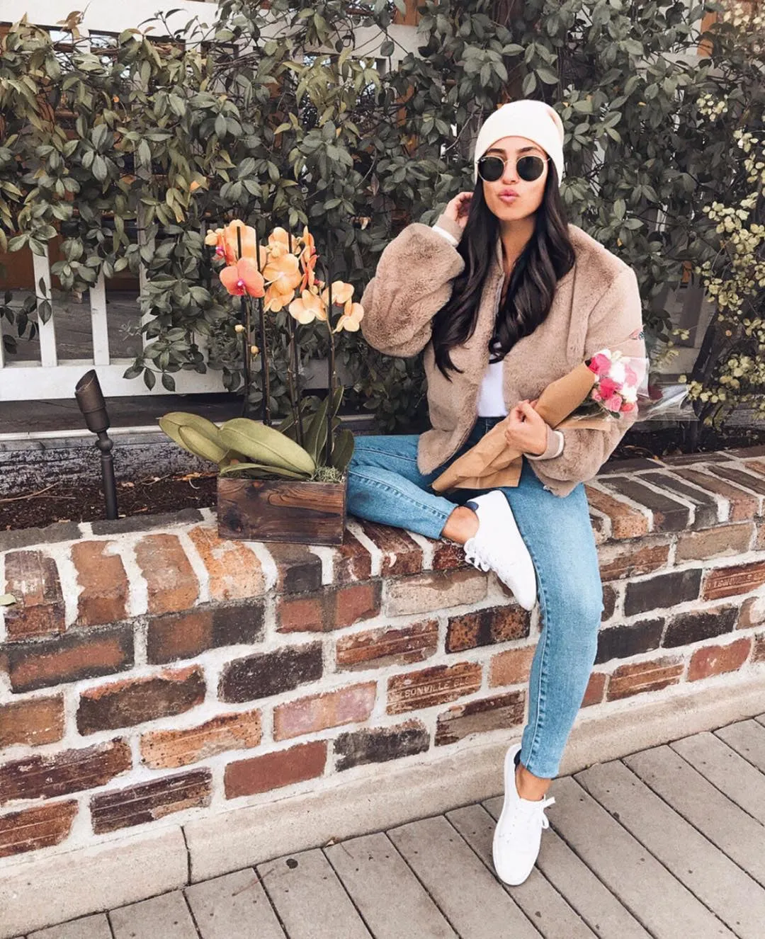 Faux Fur Bomber
