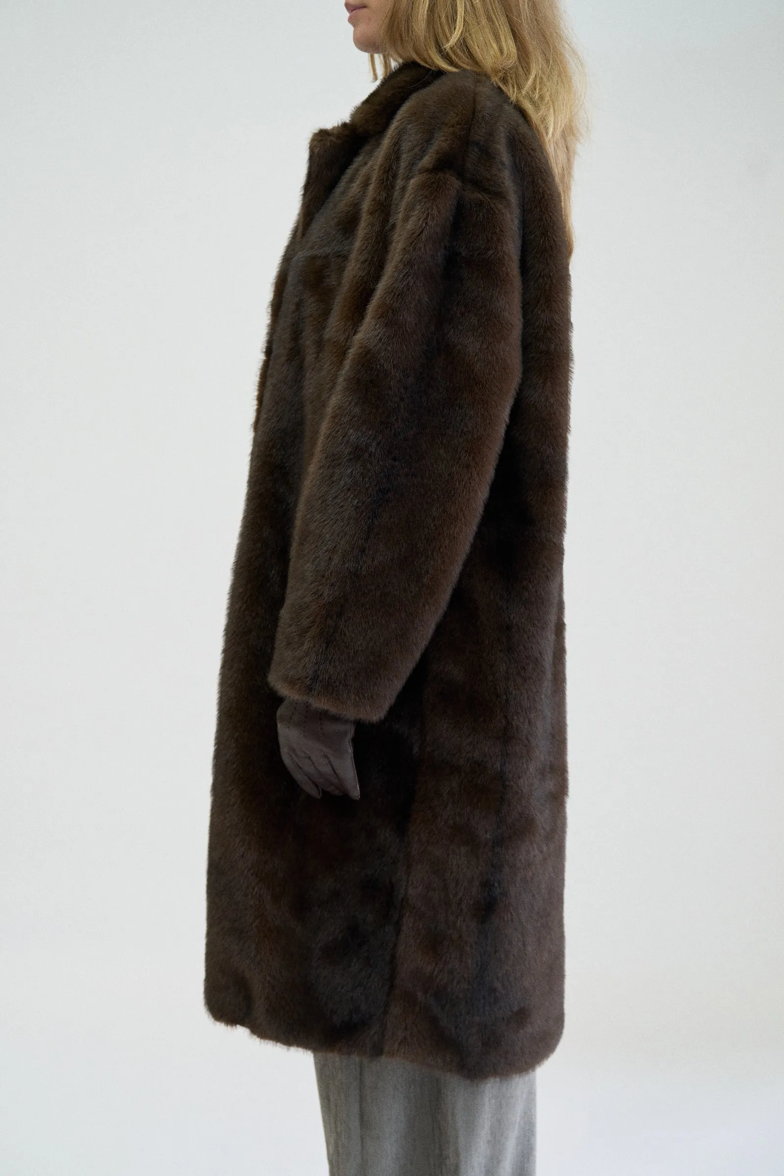 FAUX FUR COAT