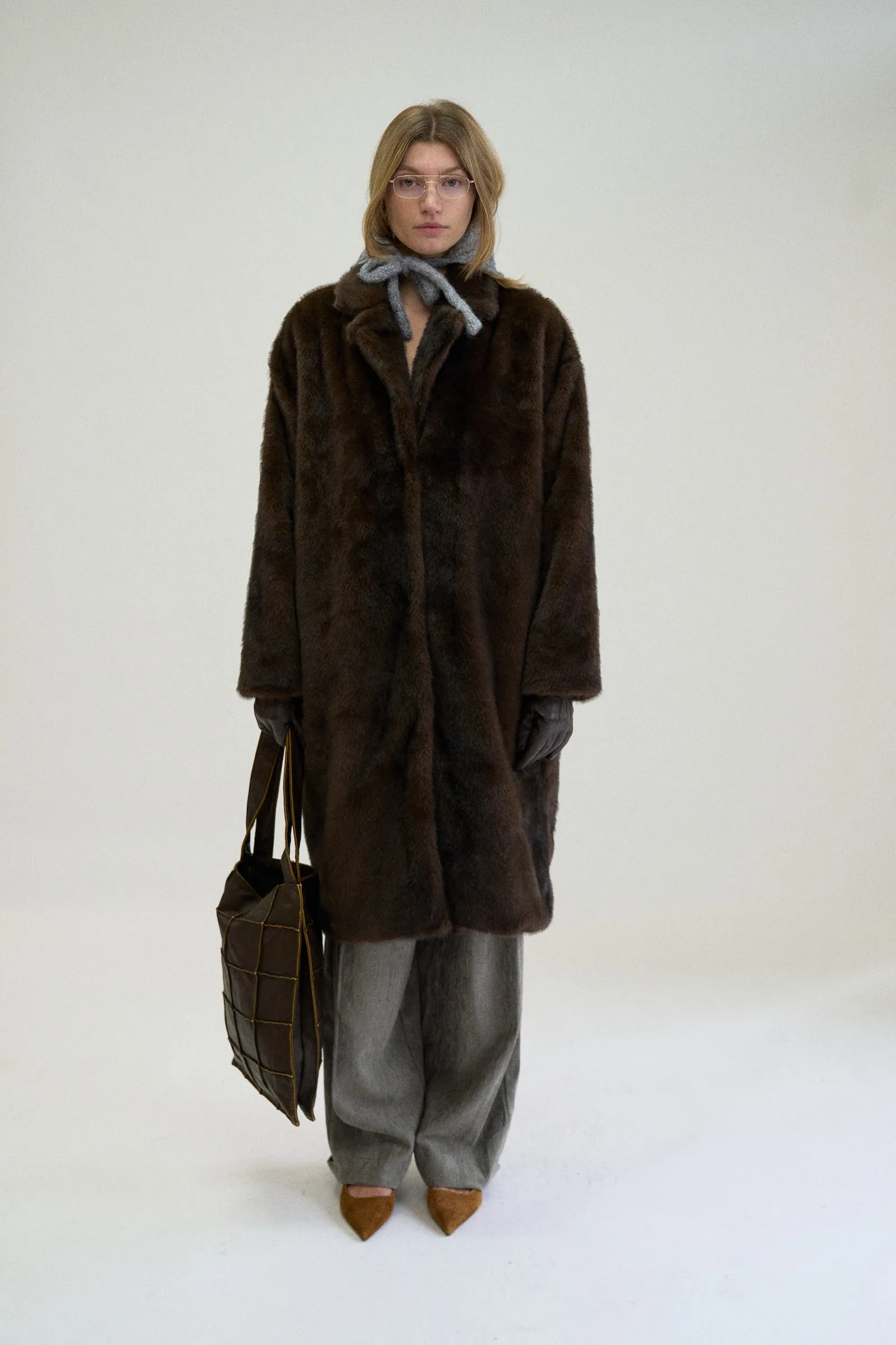 FAUX FUR COAT