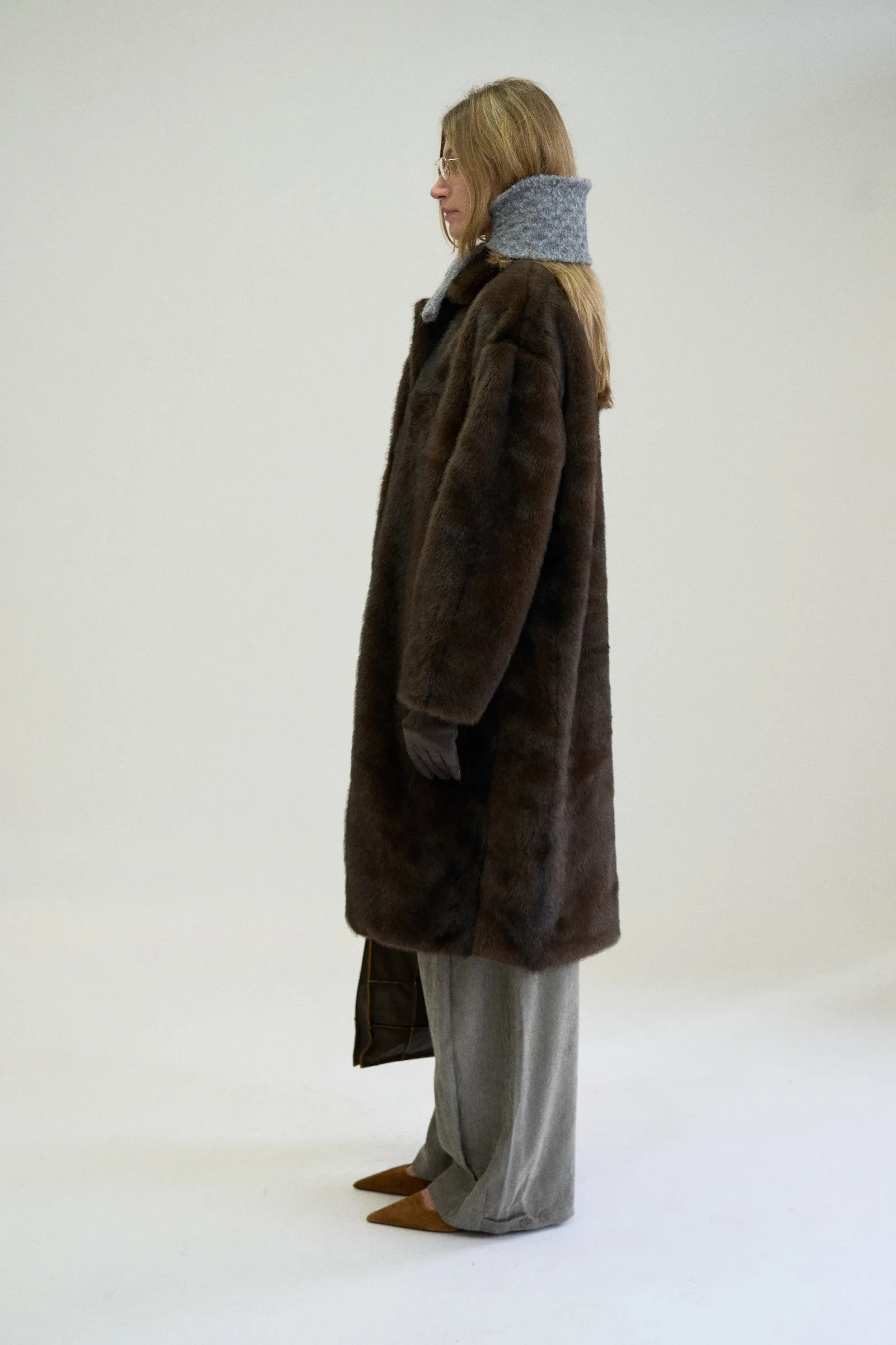 FAUX FUR COAT