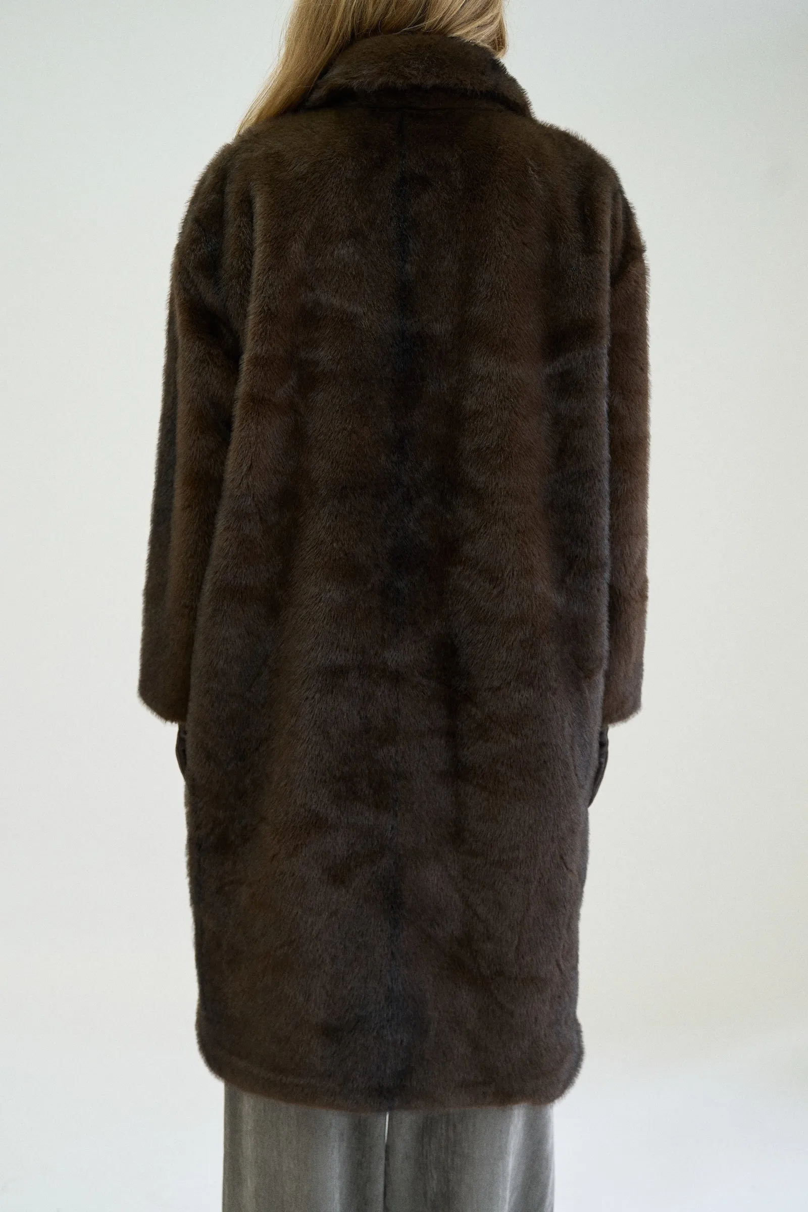 FAUX FUR COAT