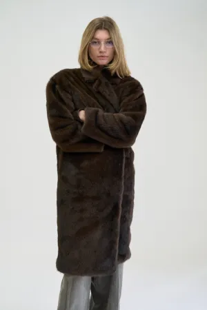 FAUX FUR COAT