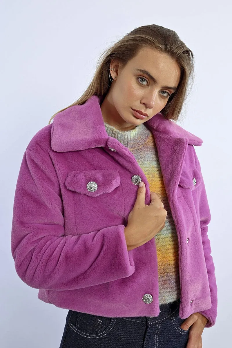 FAUX FUR JACKET