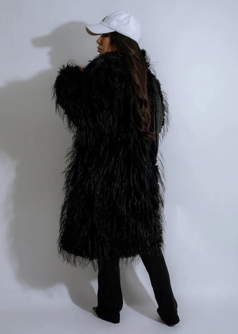 Faux Fur (Long) Orange only