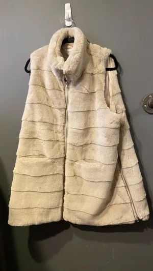 Faux Fur Zipper Side Vest