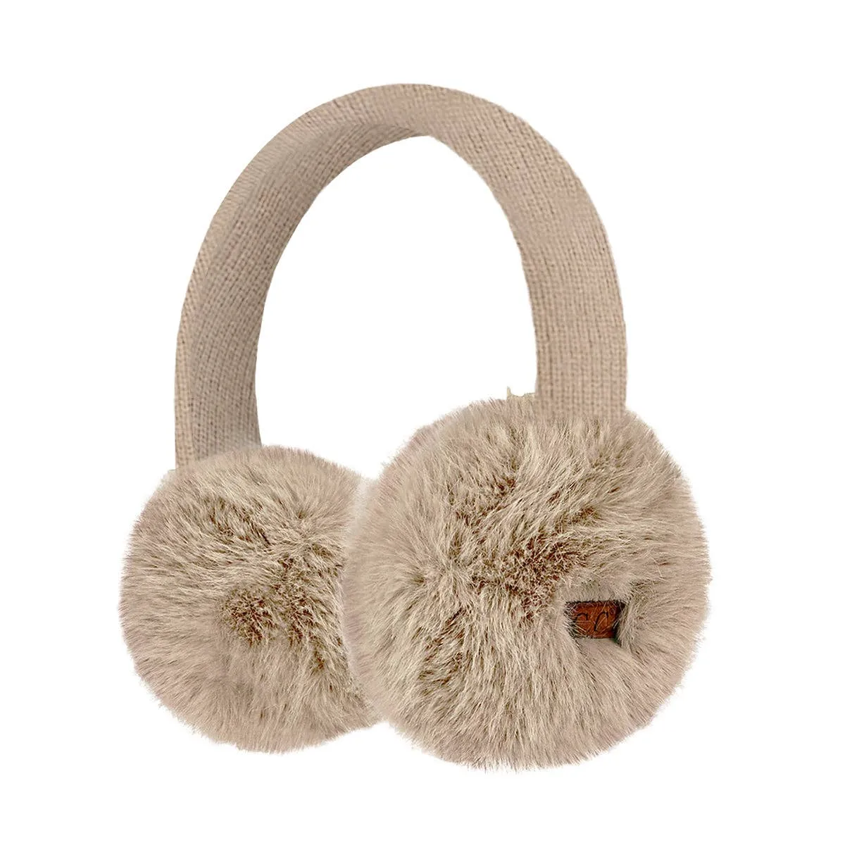Faux Mink Fur Knitted C.C Earmuff(multiple colors)