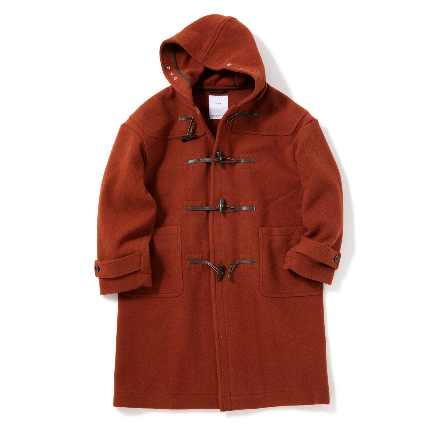 FDLT | エフディーエルティー　MELTON LOOSE DUFFLE COAT