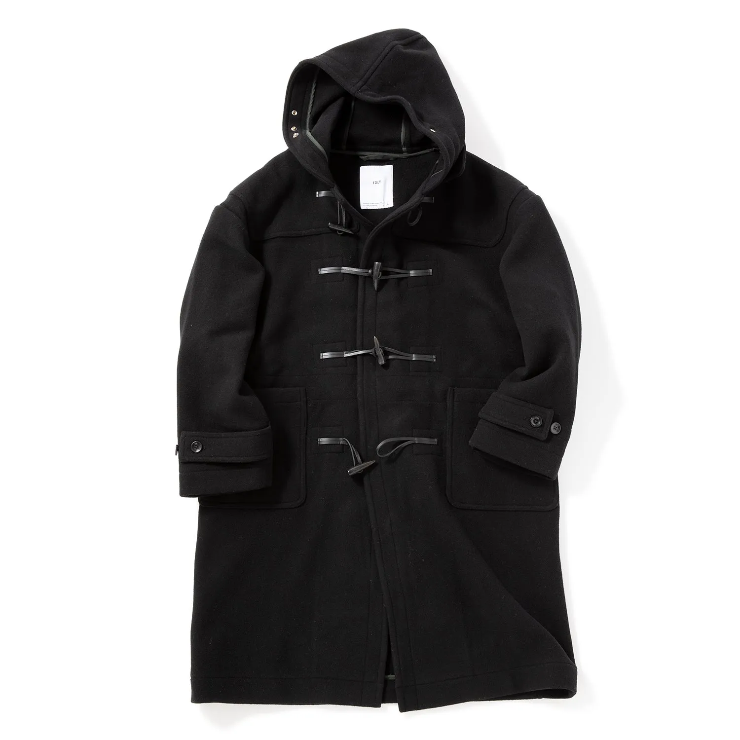 FDLT | エフディーエルティー　MELTON LOOSE DUFFLE COAT
