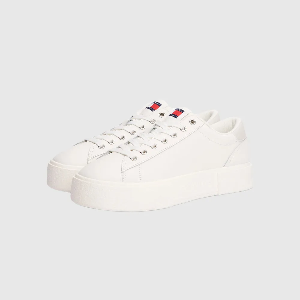 Flatform Sneaker - off white