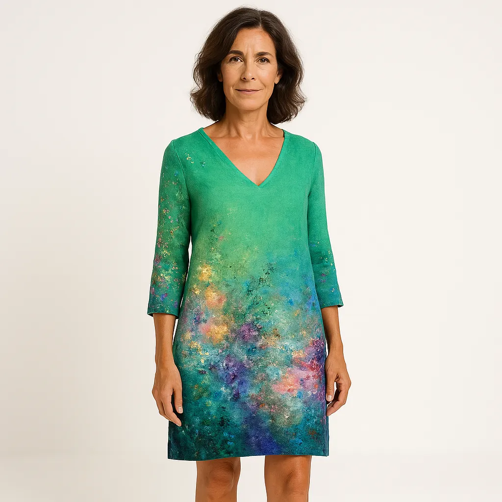 Floral Linen Dress | Lightweight | Relaxed Fit and Breezy