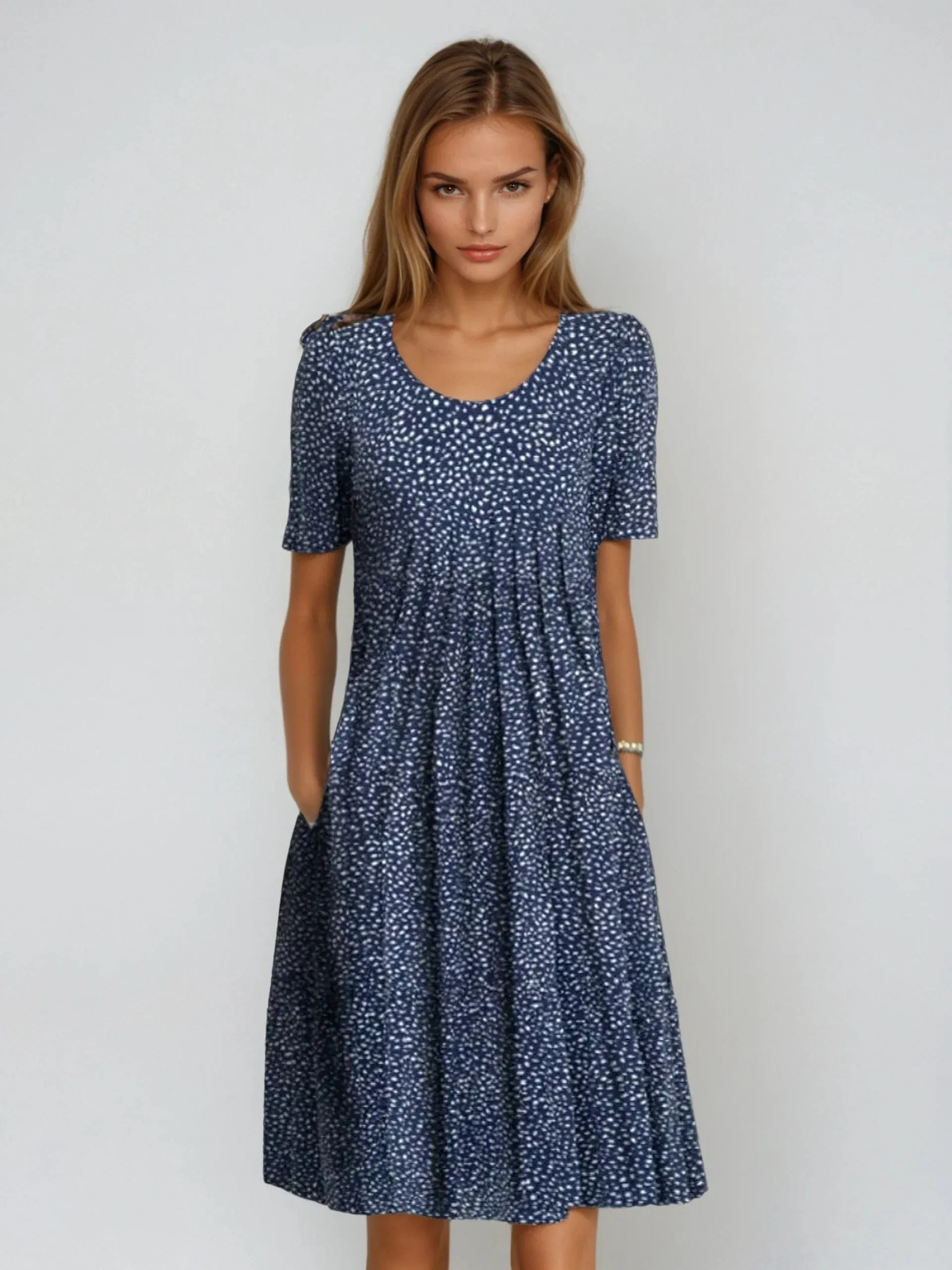 Floral Midi Dress – Relaxed Fit – Everyday Summer Style