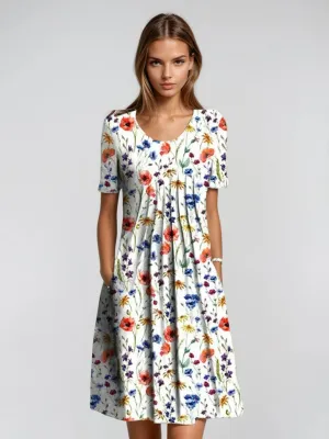 Floral Midi Dress – Relaxed Fit – Everyday Summer Style