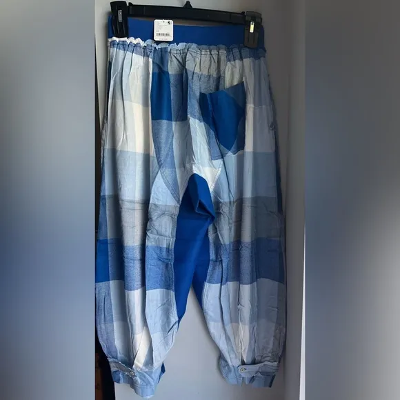 Free People Intimately Sugar Cookie Flannel Pants NWT