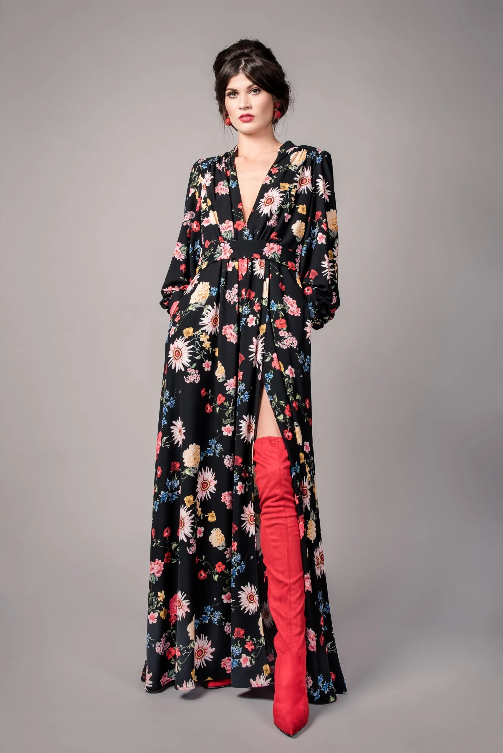 Freida Split Dress
