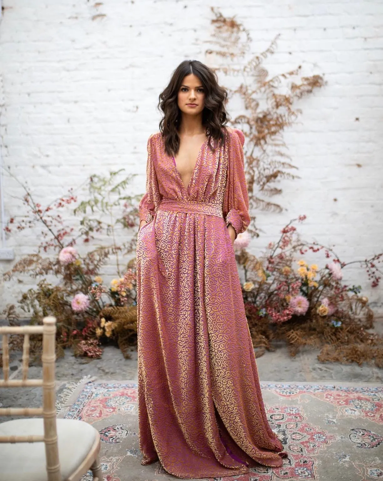 Freida Split Dress
