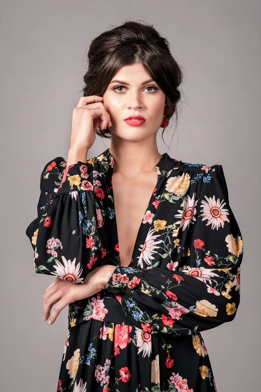 Freida Split Dress