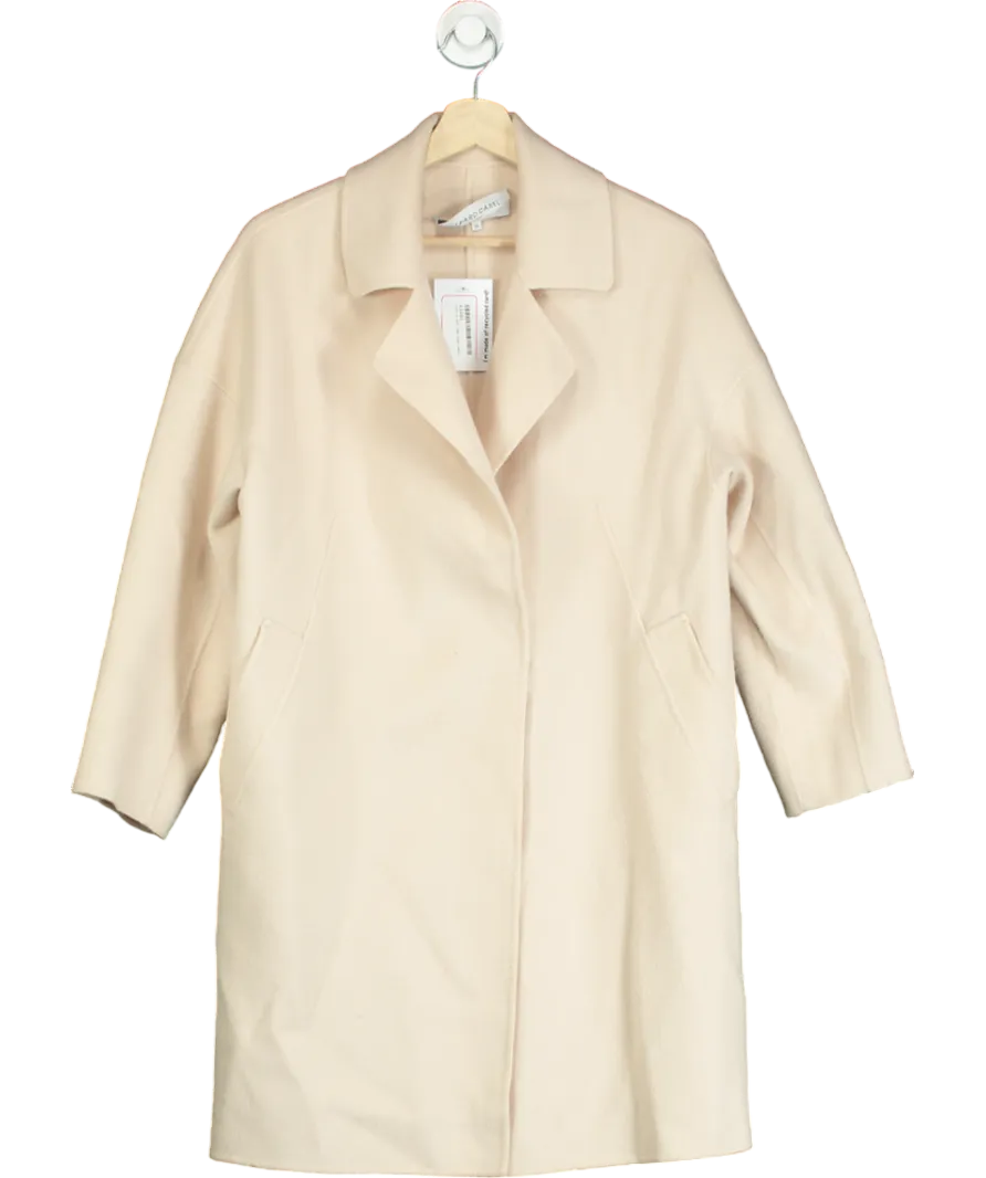 Gerard Darel Beige Plain Wrap Coat UK S