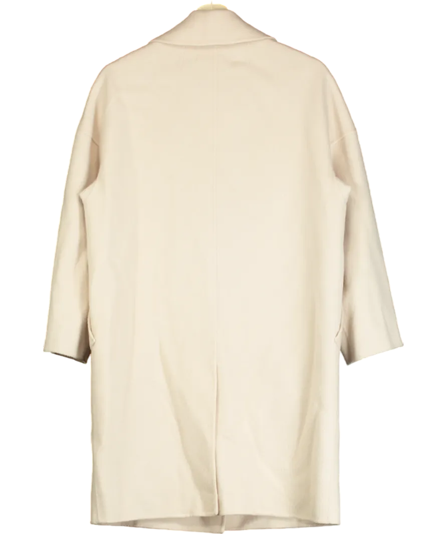 Gerard Darel Beige Plain Wrap Coat UK S