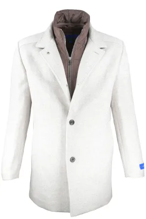 Giles & Jasper Hybrid Coat White