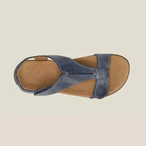 Giulia - Casual leather orthopedic sandals