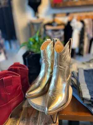 Gold Blazing Western Boot