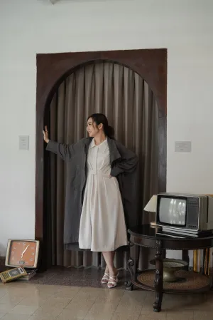 GRACE COAT DRESS IN SPACESHIP