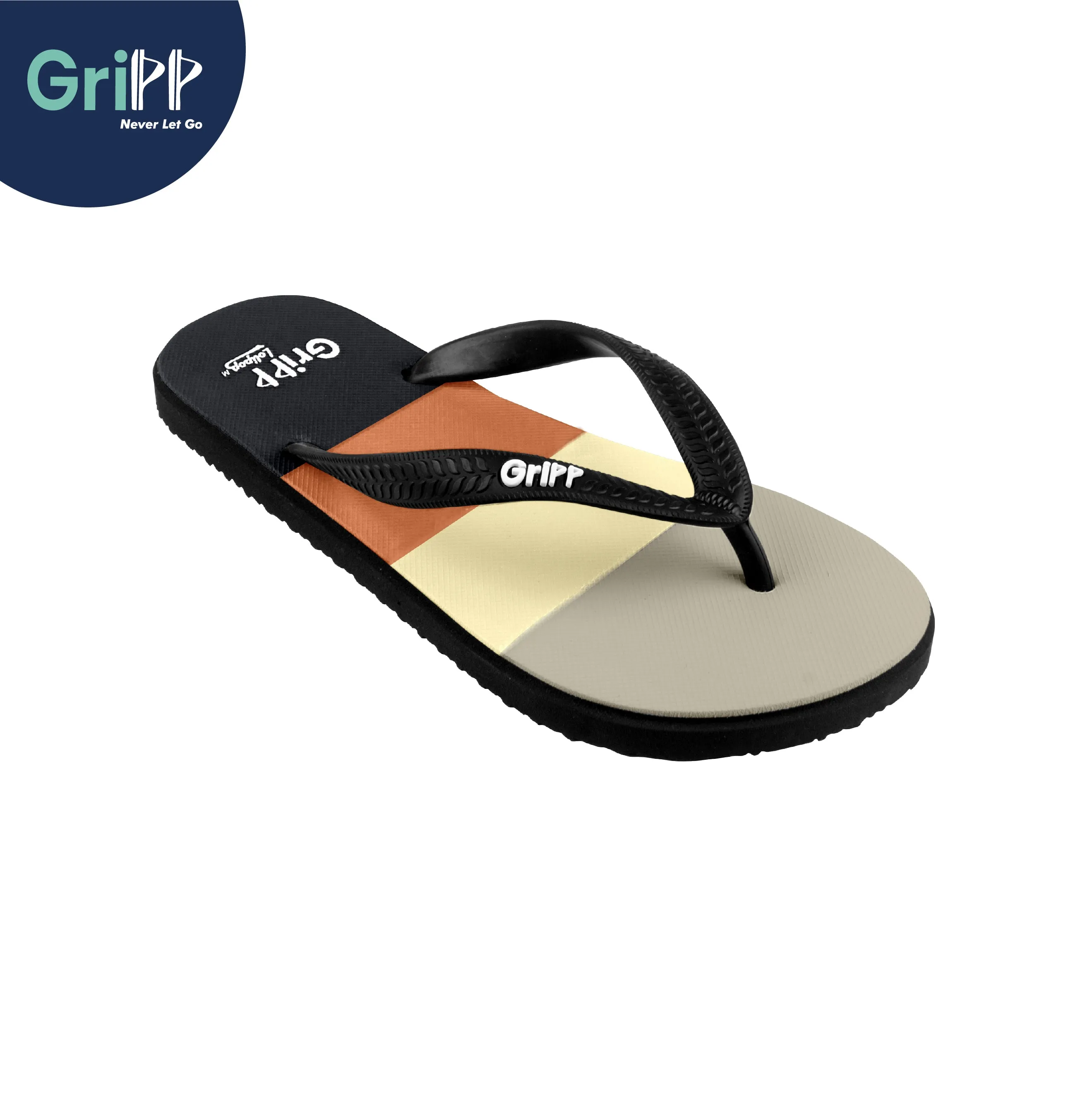 GriPP Lolipop M Men’s Sandals – Comfortable Rubber Footwear for Active Men (Model E)