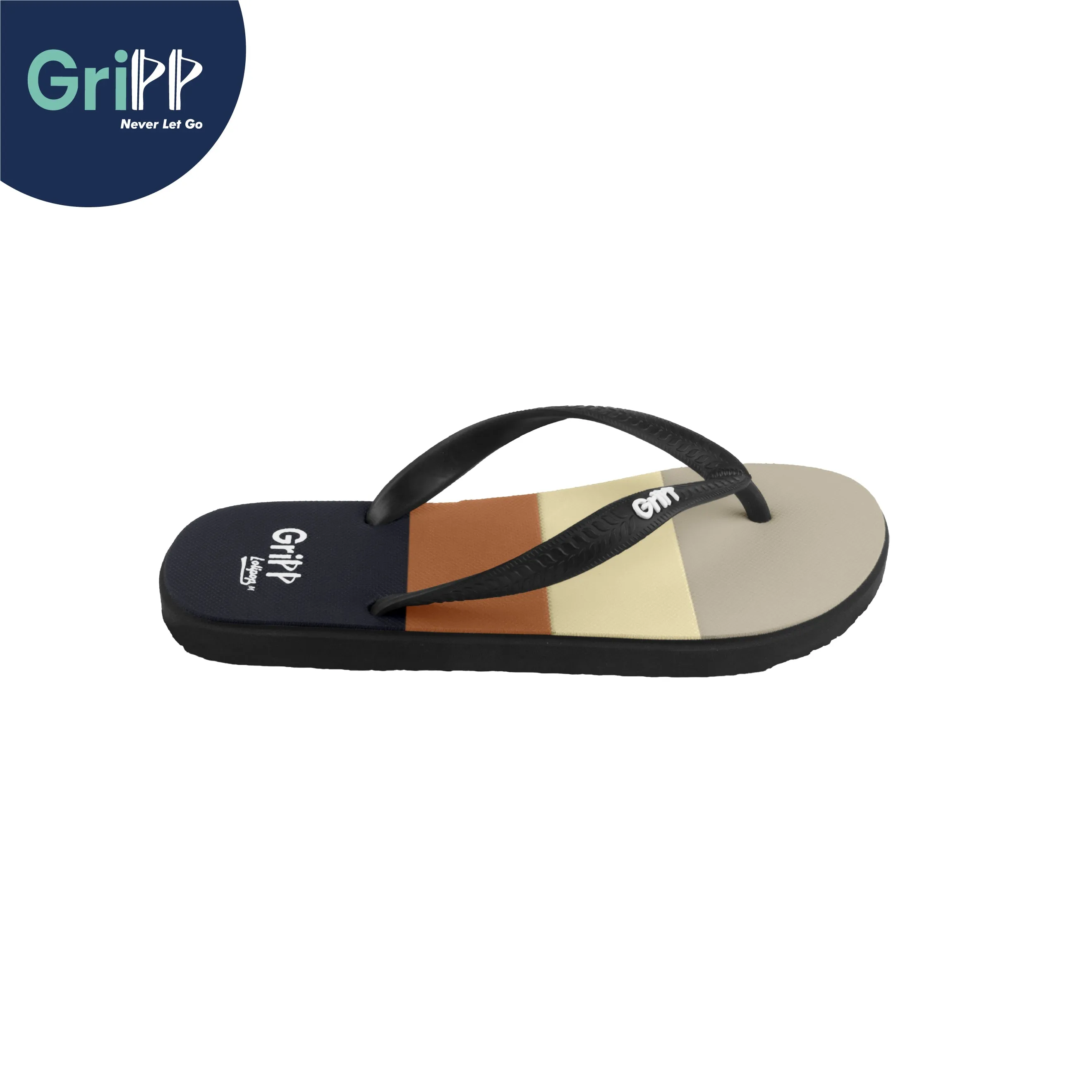 GriPP Lolipop M Men’s Sandals – Comfortable Rubber Footwear for Active Men (Model E)