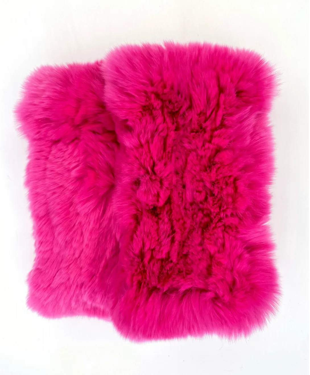 Hand Warmers, Genuine Rex Rabbit Fur, Multiple Colors - Linda Richards - Style  HW01