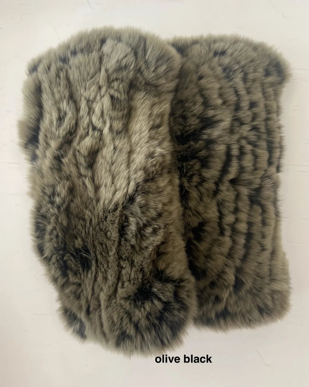 Hand Warmers, Genuine Rex Rabbit Fur, Multiple Colors - Linda Richards - Style  HW01