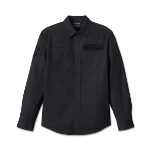 Harley-Davidson® Men's Park Shirt - Black Beauty