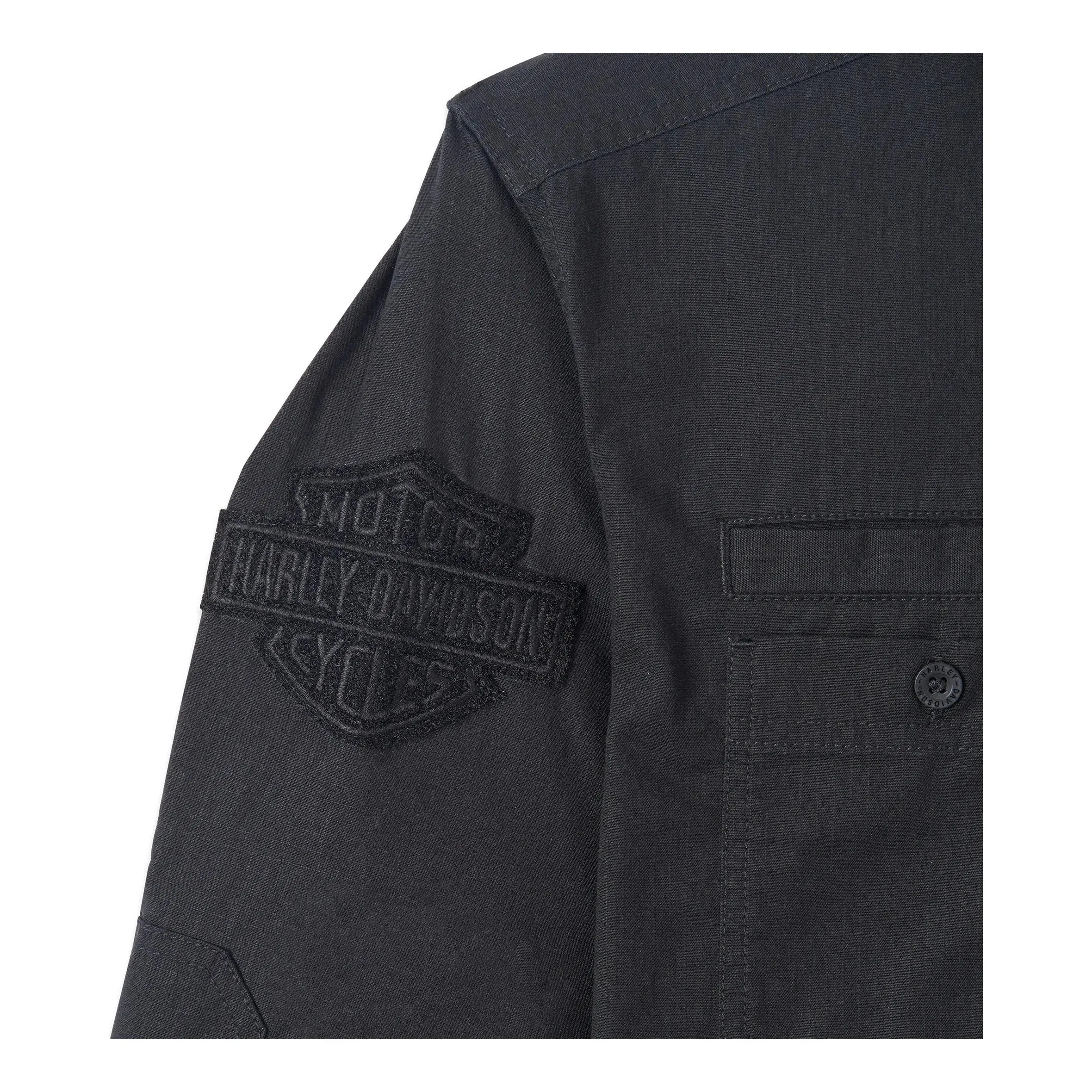 Harley-Davidson® Men's Park Shirt - Black Beauty