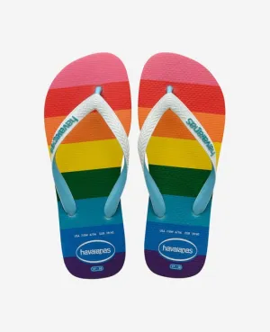 Havaianas Top Pride All Over Rainbow Flip Flops