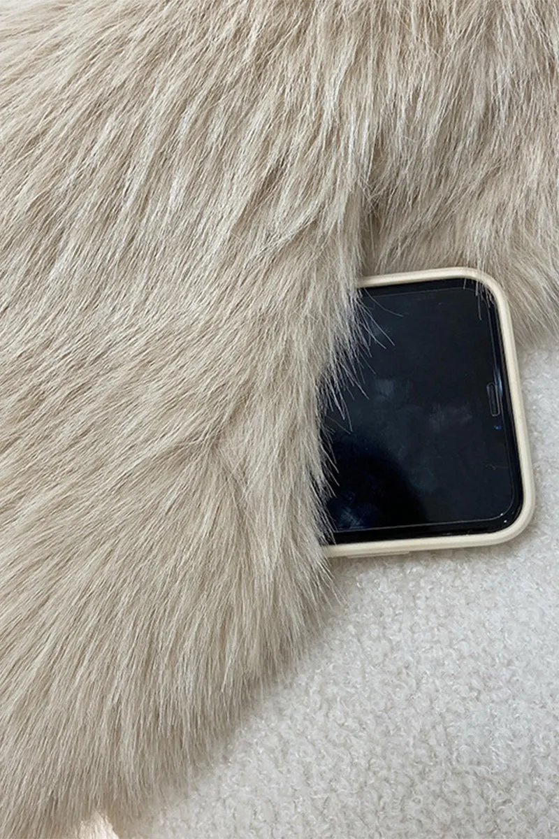 HCR1363 Luxe Faux Fur Jacket Outerwear