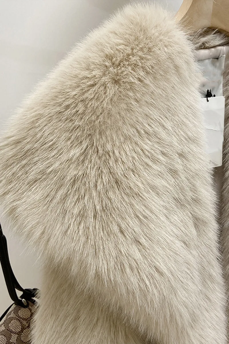 HCR1363 Luxe Faux Fur Jacket Outerwear