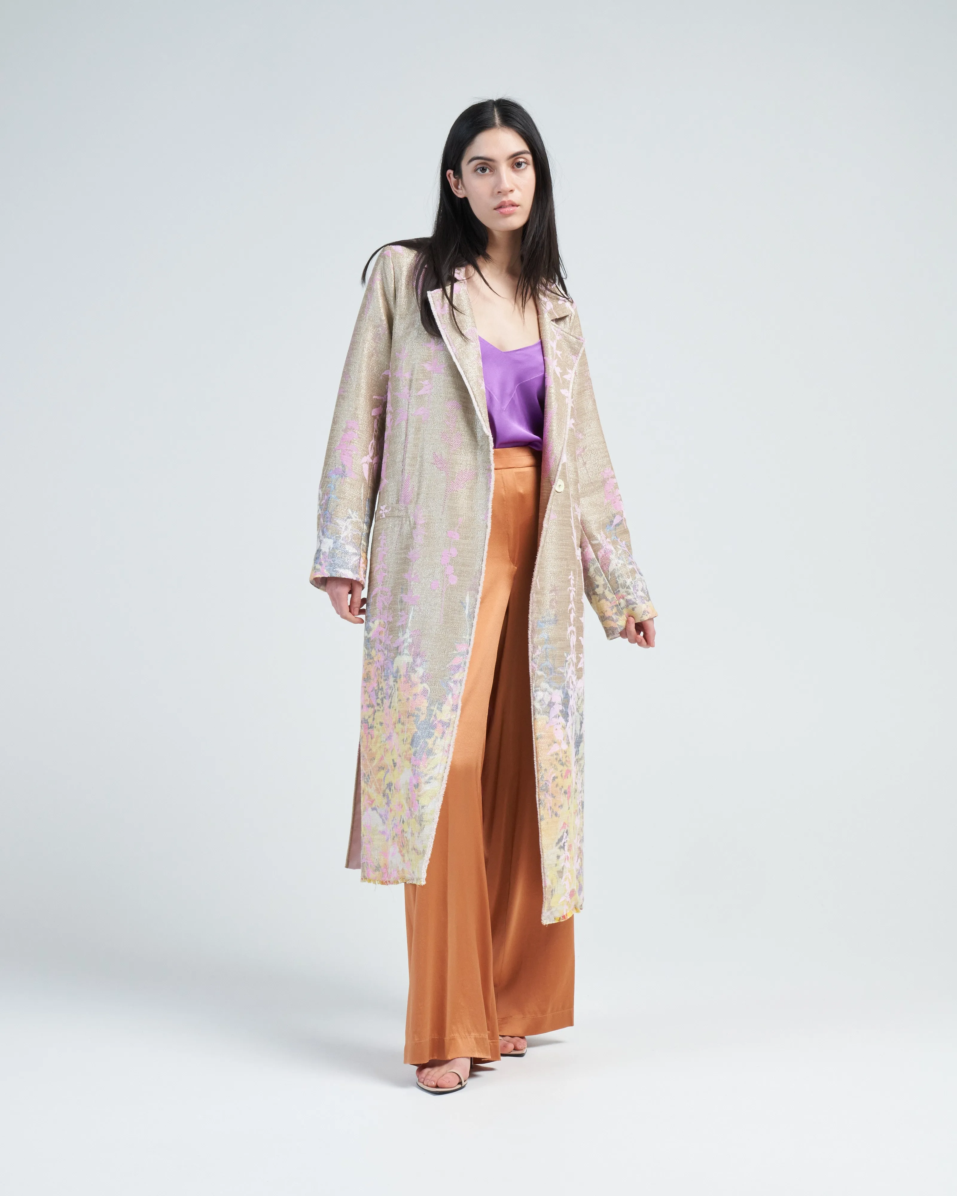 heaven jacquard coat