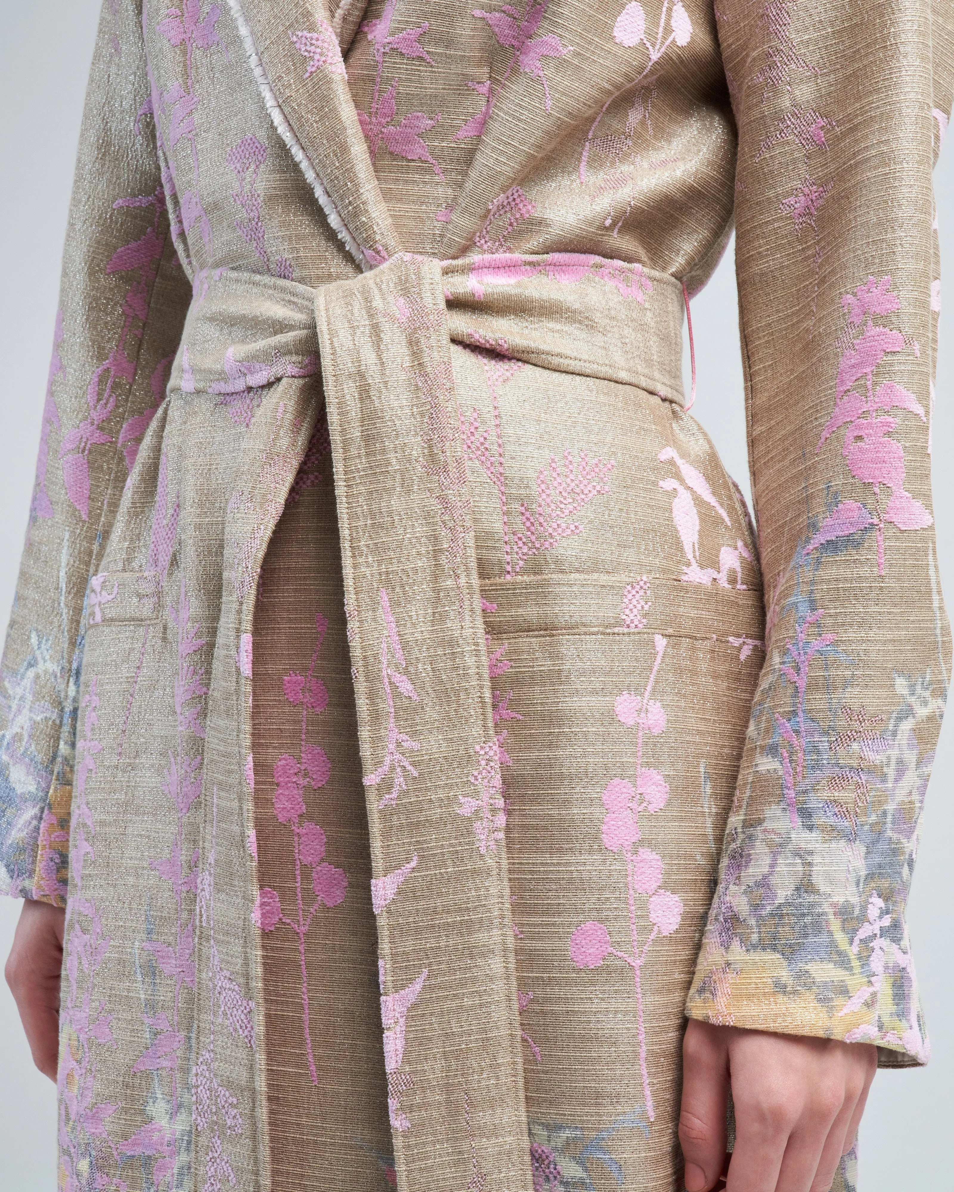 heaven jacquard coat