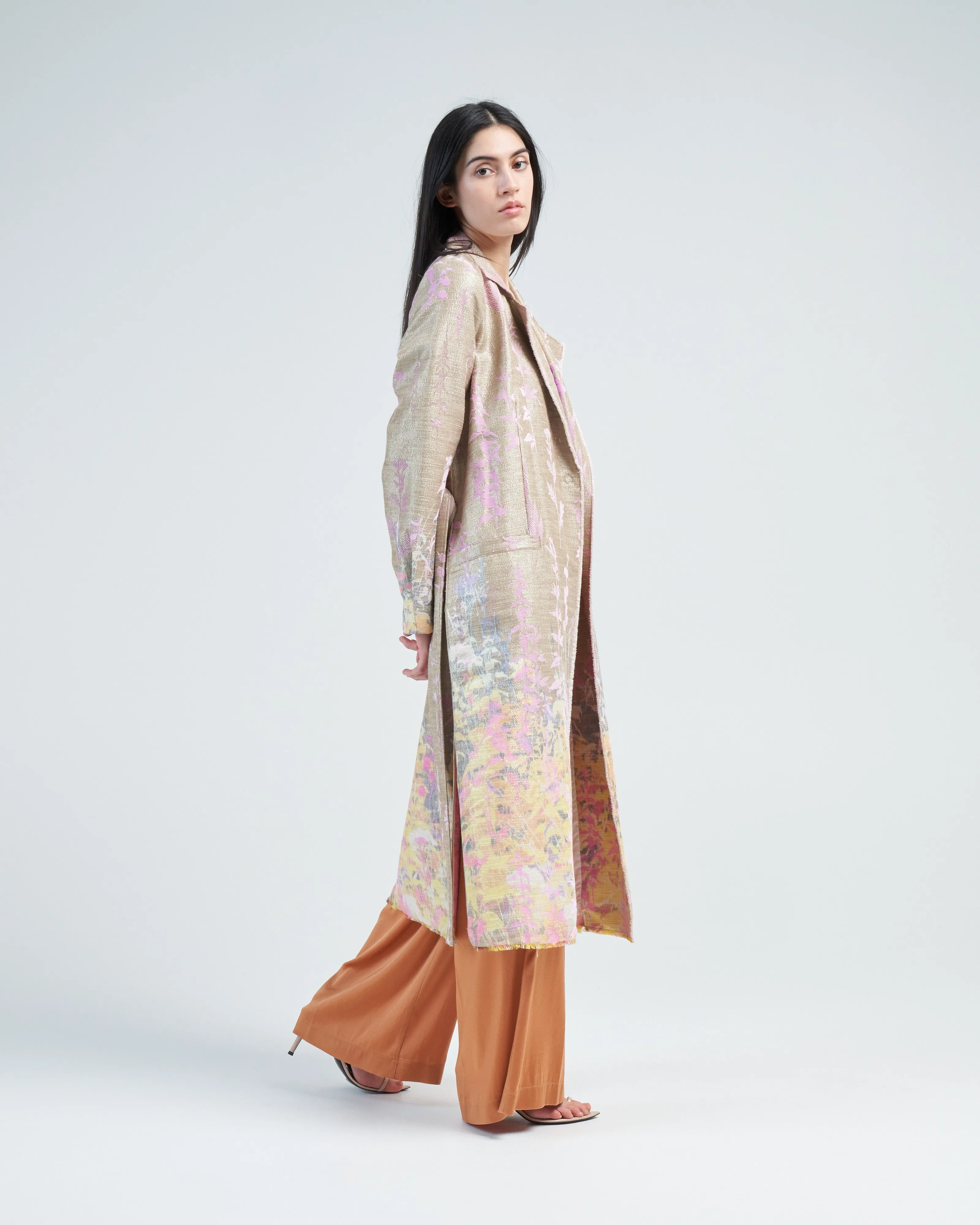 heaven jacquard coat