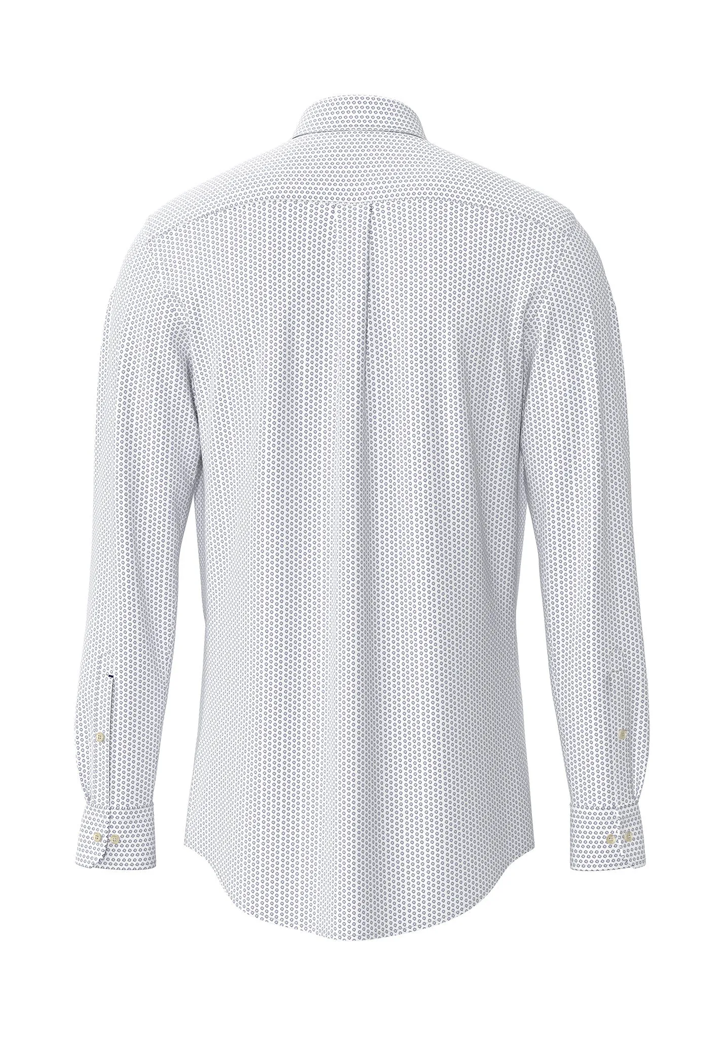 Hemd aus 100% Baumwolle mit Minimalprint