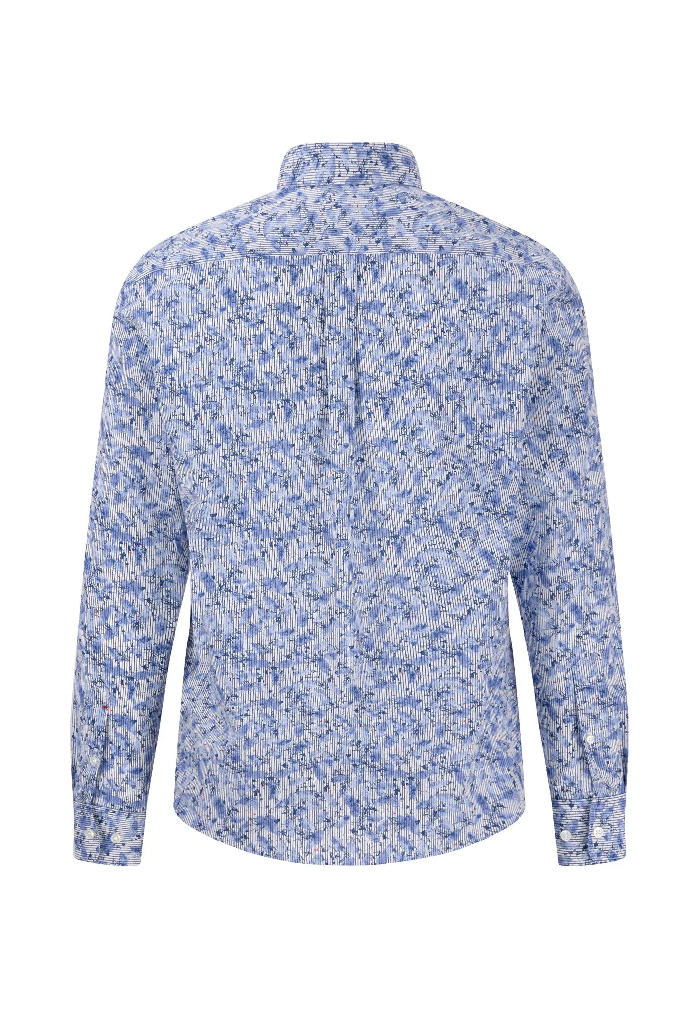 Hemd aus Baumwolle mit floralem Alloverprint