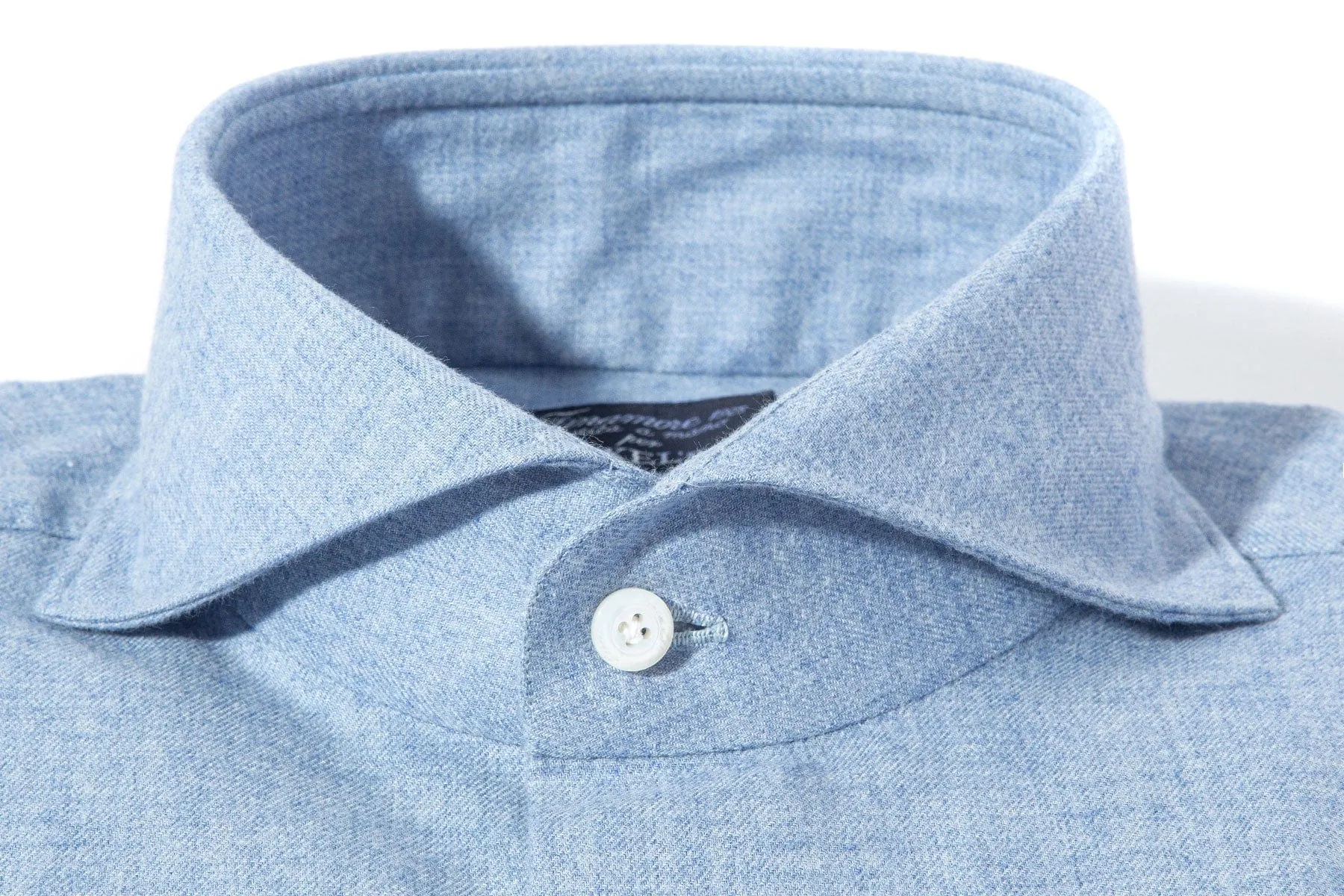 Hemme Cotton Cashmere Shirt in Lt. Blue