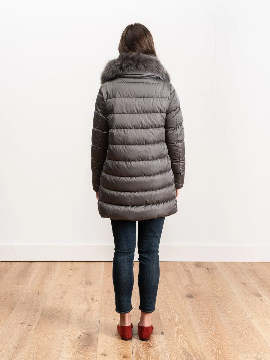 hi lo windguard & fur coat