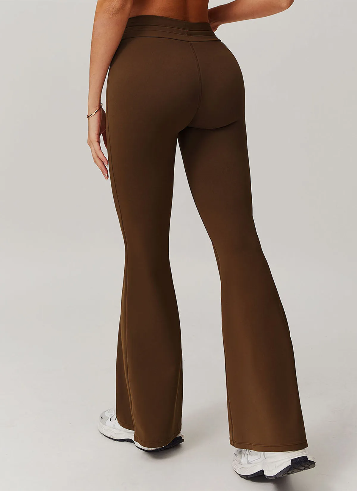 High Waist Wide Leg Yoga Flare Pants