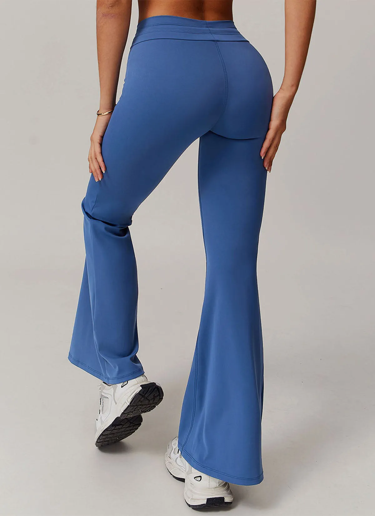 High Waist Wide Leg Yoga Flare Pants