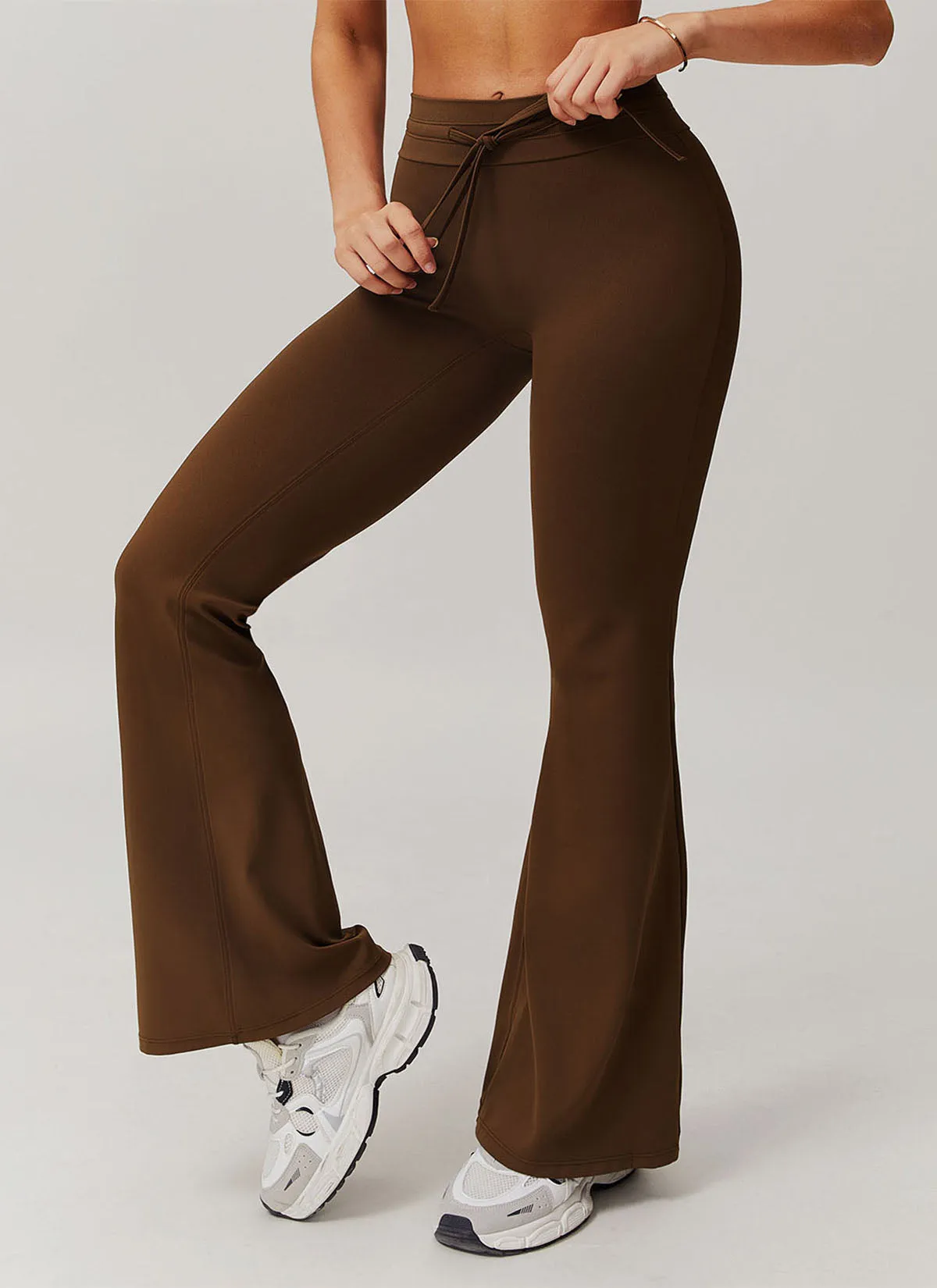 High Waist Wide Leg Yoga Flare Pants
