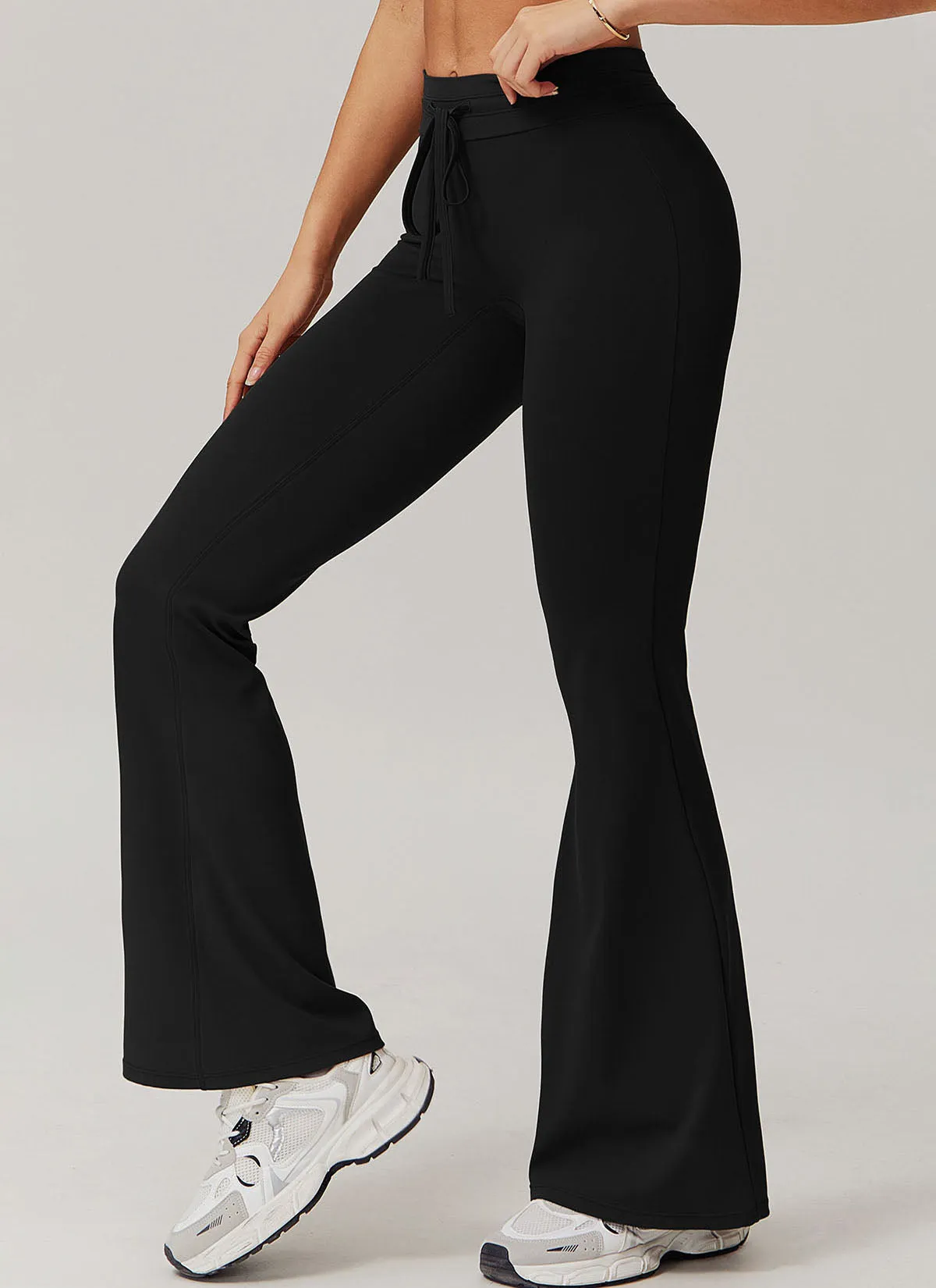 High Waist Wide Leg Yoga Flare Pants