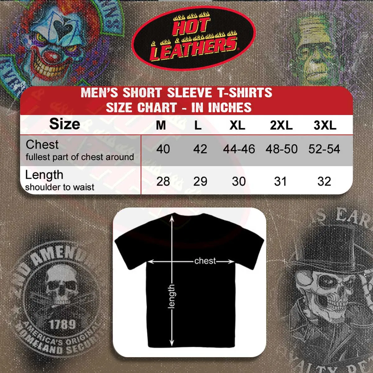 Hot Leathers GSB298 Men’s ‘A Brother Will Help You Move A Body’ Black Short Sleeve T-Shirt