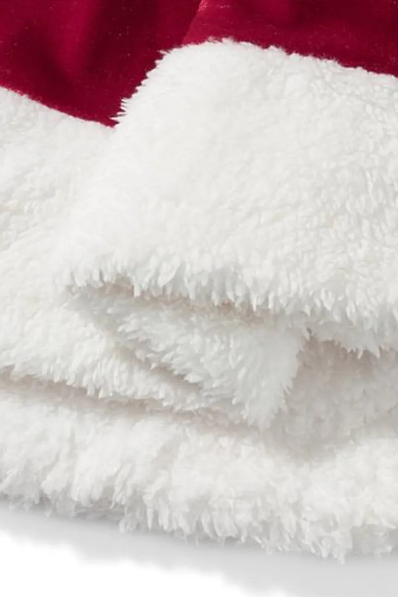 HTS1313 Santa Claus Cape Poncho Outerwear
